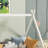 White Watsons Tent-Shaped  Floor Bed Featuring Guardrails And Slats-1376986924