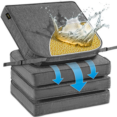 SUNROX All-Weather Outdoor Chair Cushion
