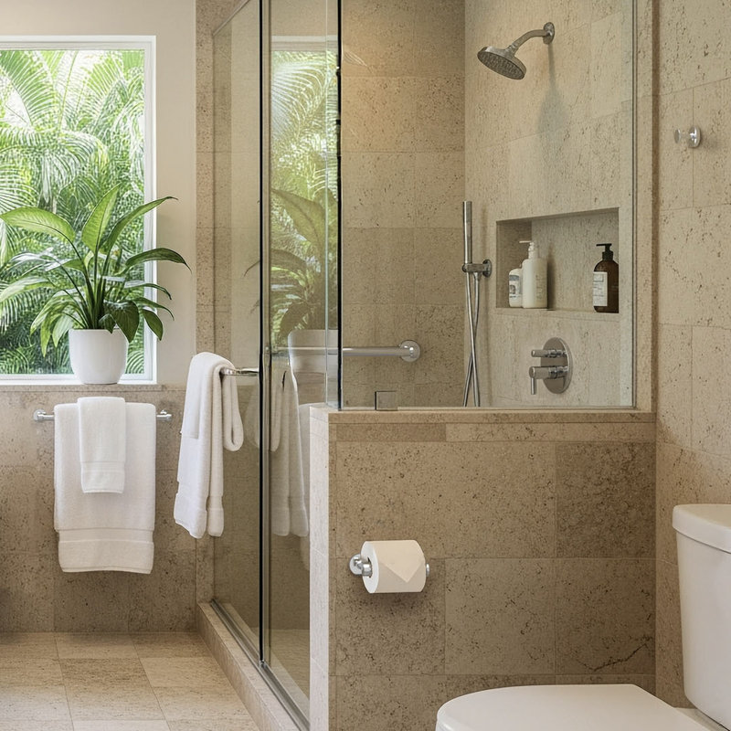 Grab Bar, Chrome