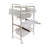 Rolling Beauty Cart, Storage Cart, Utility Cart with Extra Storage Accessories, White