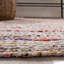 Tapis multicolore en coton tissé à plat à la main Herzig-1991625746