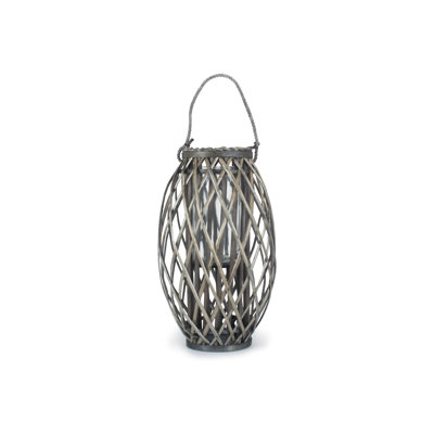 Wicker Candle Lantern