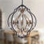 Lustre géométrique à 5 lumières Oelwein