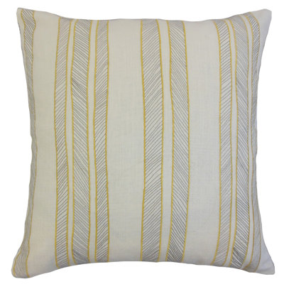 Linen Blend Striped Sham Set
