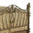 Florent Open Frame Bed in Brushed Gold (Headboard and Footboard only)