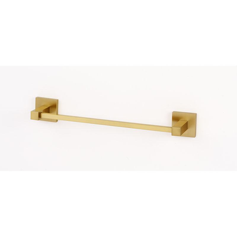 Swarovski Crystal Towel Bar, Matte Black, 2''H x 19.875''L x 2.25''D