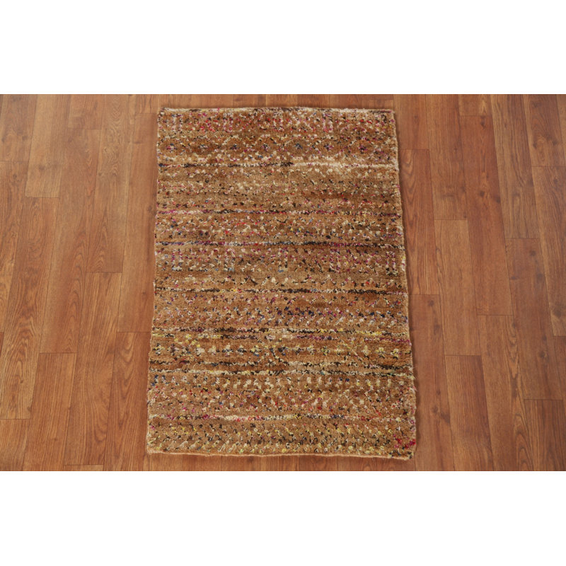 Tapis marocain abstrait pour vestibule 2x3