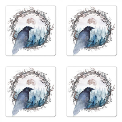 Square 4 Piece Coaster Set