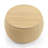 Round Storage Ottoman, 2 In 1 Function, Work As End Table And Ottoman, End Table