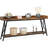 70.9" Extra Long Industrial Console Table, Rustic Brown Sofa Table Behind Couch, Narrow Entryway Hallway Bar Table, Tall Accent Furniture For Living Room