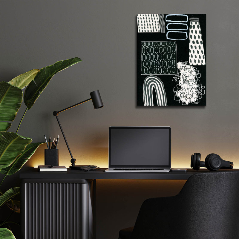 «B&W Fun VII» par Regina Moore, H 16 po x l 12 po x P 0,13 po