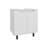 Marlo Under Sink Cabinet With Two Doors And Interior Storage Shelves, Cut-Out Back, 22 Wide Freestanding, Modern Bathroom Storage-602248753