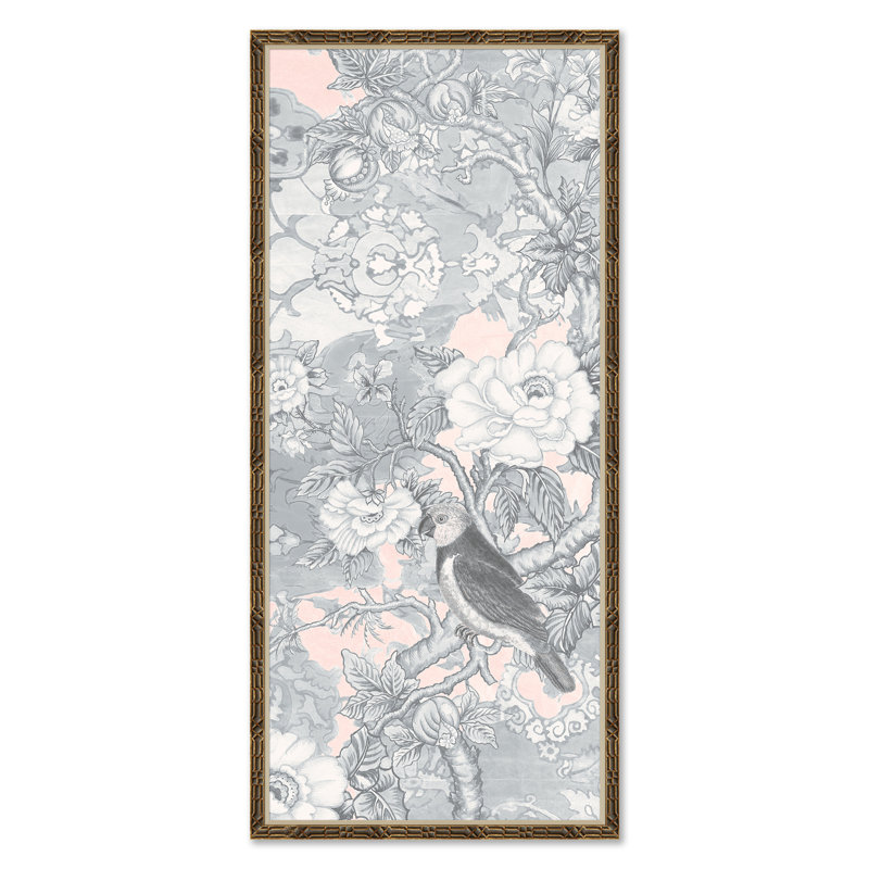 Fantasy Panel I Print by Yuki Osada, Gray/Pink