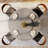 Ikerne Light Gray Mid Modern Century Rotating Round Dining Table With Lazy Suan For 6-8-392439358