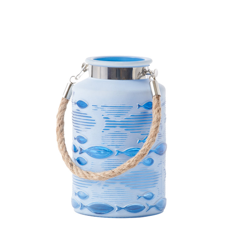 Blue Ocean Frost Hurricane Lg, H 6,5 po x l 3,94 po x P 3,94 po