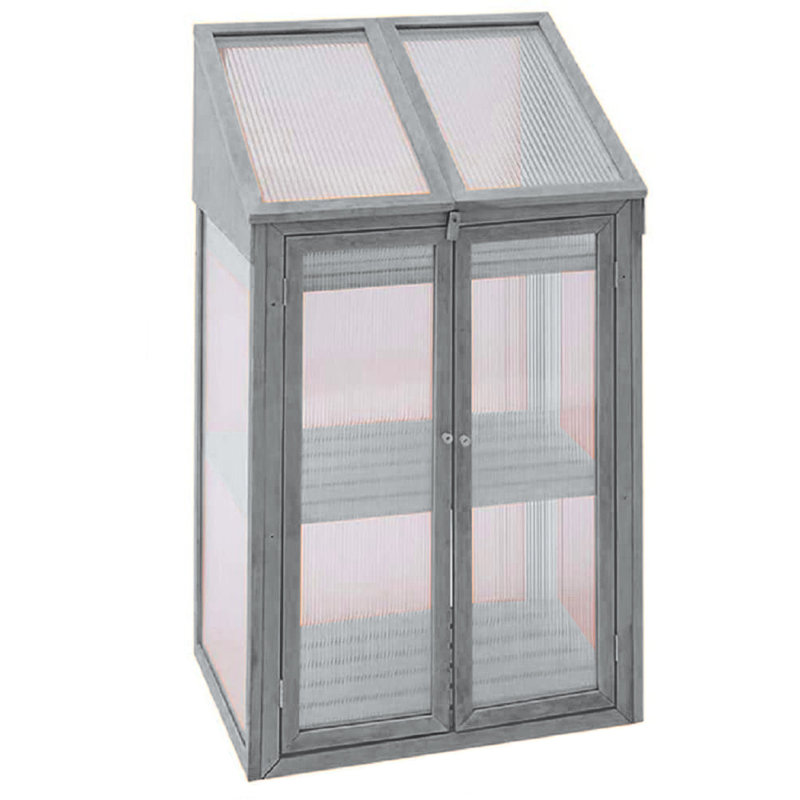 Akura 2 Ft W x 1.5 Ft D Growing Rack, Grey
