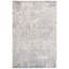 Tapis gris en laine à motif abstrait Mcelroy-308355130