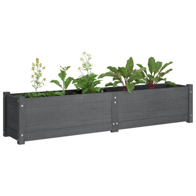 Wood Raised Garden Bed