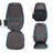 Upholstered Heated Massage Chair