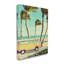 «Retro Van Sunny Haze Beach Sand Palm Trees», estampe numérique encadrée de Gail Peck-61965265-61965266