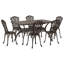 6 - Person Patio Dining Set with Rectangular Table-715209019