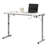 Rollaway 40.25" x 20" Foldable Sewing Table with Sewing Machine Platform and Wheels