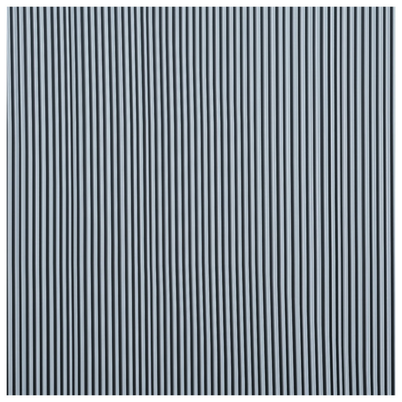 Vertical Black White Stripes Comforter, Queen
