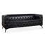 Canapé 3 places à coussin carré amovible de 84,06 po de largeur-1500998067