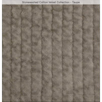 Stonewashed Cotton Velvet Modern Rustic Quilt Set