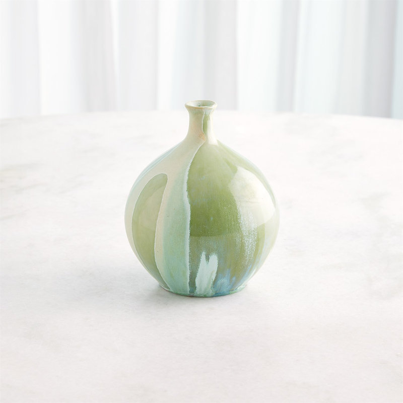 Stoneware Decorative Bottles, 17.11" H x 8" W x 8" D