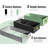6X3x1ft Galvanized Raised Garden Bed, Outdoor Planter For Gardening. Generous Space Plants. Steel, . Open Base Rich Soil. Stable With Support Rods. Safe Edge Design. Hassle- Assembly Bed 6X3x1ft,