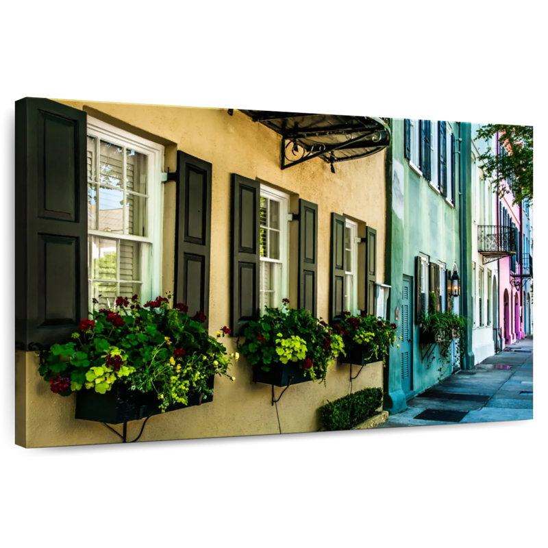 Lilie Charleston House, H 34 po x l 51 po