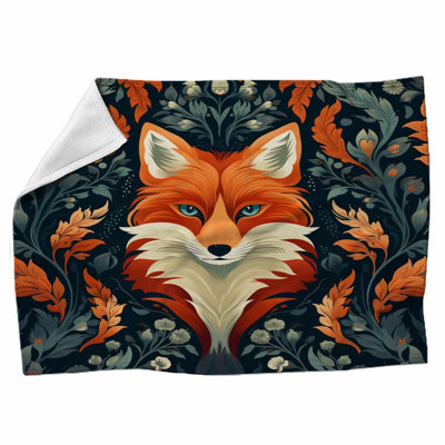 Machine Printed Throw Blanket