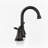 Matte Black High Arc Widespread Bathroom Faucet With Pop-Up Drain Assembly & Supply Hoses-123207135