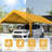 12X20 Ft Carport Canopy Replacement Cover, Carport Roof Cover Only (Frame Is Not Included)-118028411