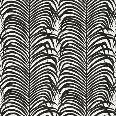 Zebra Palm Fabric