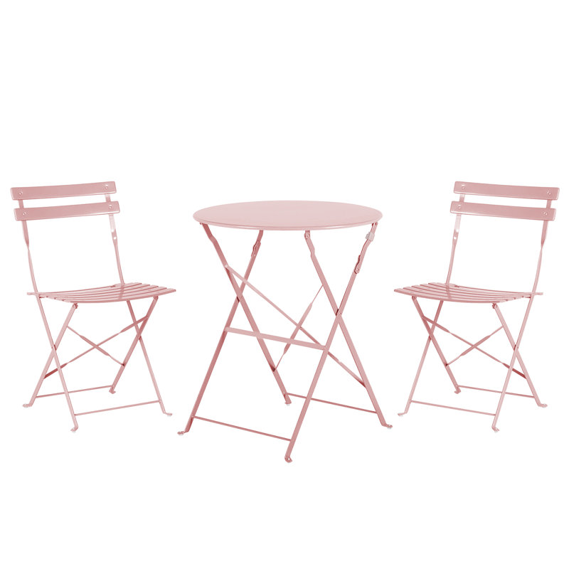Aadhvika Bistro Set, Pink
