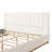 Loria Organic Modern Upholstered Stripe Platform Bed-319045661