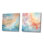 «Clouds Charm», ensemble de 2 collages carrés