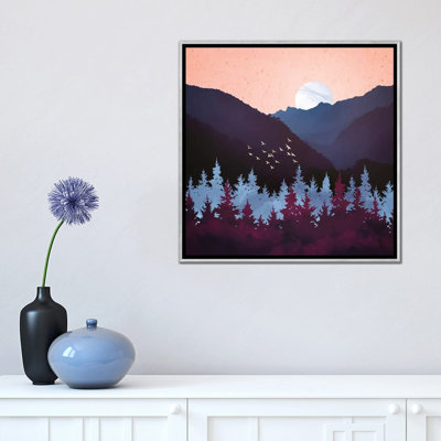 Mulberry Dusk - impression d'art graphique