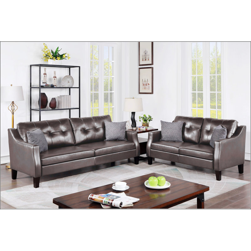 Sofa Set - 2Pc, Gray
