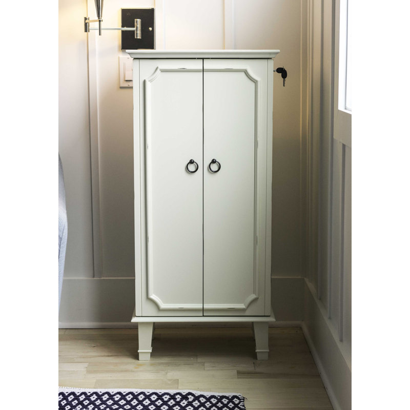 Armoire pour bijoux avec miroir Tinsman Cabby