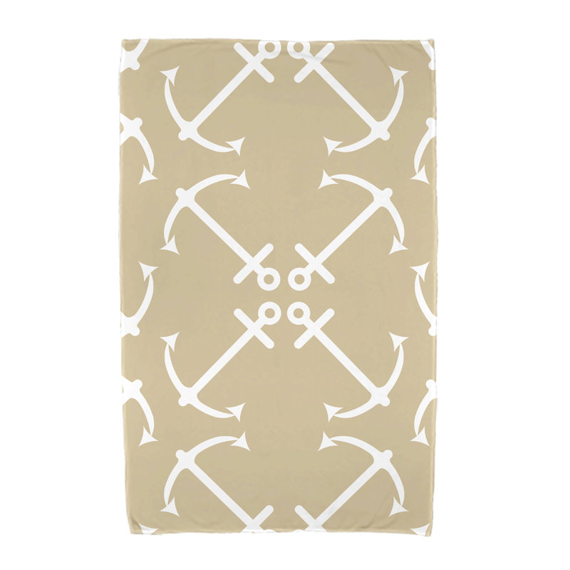 Serviette de plage Hancock, Taupe / beige