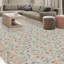 Tapis vert noué à la main de haute qualité