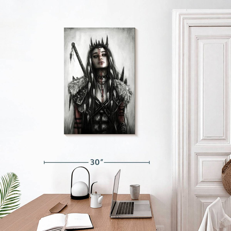 Leisha Wild, 30" H x 20" W