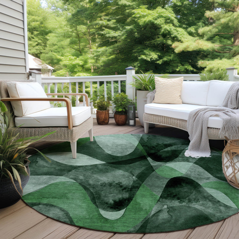 Tapis intérieur / extérieur Altair, Rond 8 pi