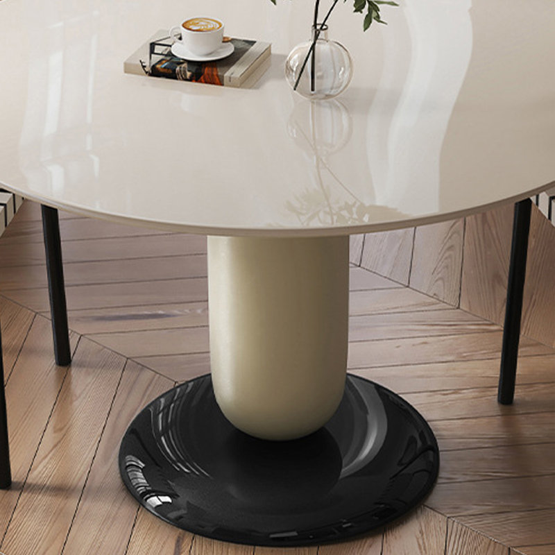 Table de salle à manger Nordic, H 29,53 po x L 51,18 po x l 51,18 po
