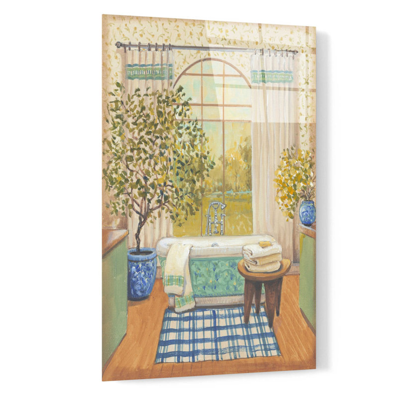 «Room with a View I» par Tim O'Toole, art mural en verre acrylique, H 24 po x l 16 po x P 0,2 po