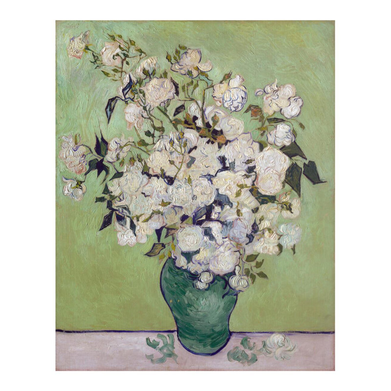 Roses par Vincent van Gogh - Impression Giclée, H 28 po x l 22 po
