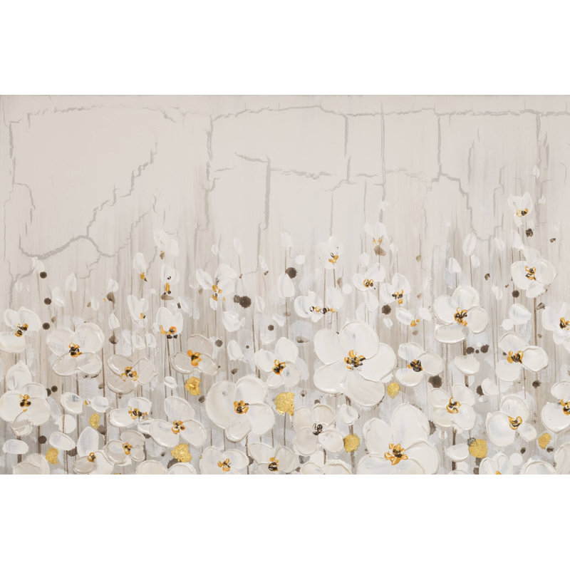 Gathering of Flowers Acrylic Painting